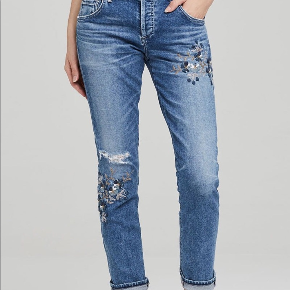 Citizens of Humanity Boyfriend fit crop